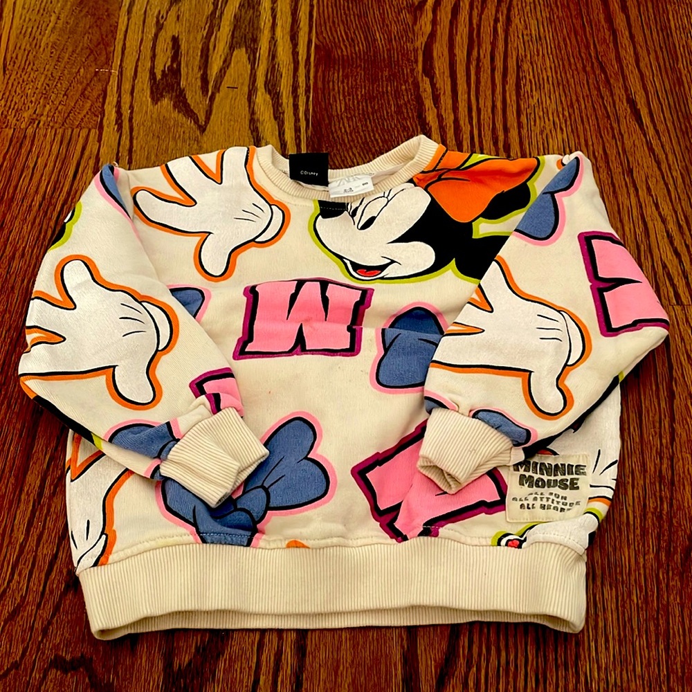 Zara size 2/3 sweater - Disney Mickey Mouse